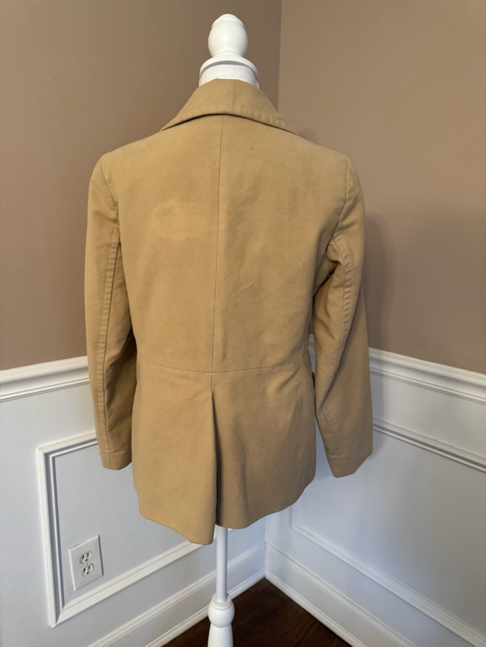 GAP Double-Breasted Peacoat in Camel - Picture 3 of 8